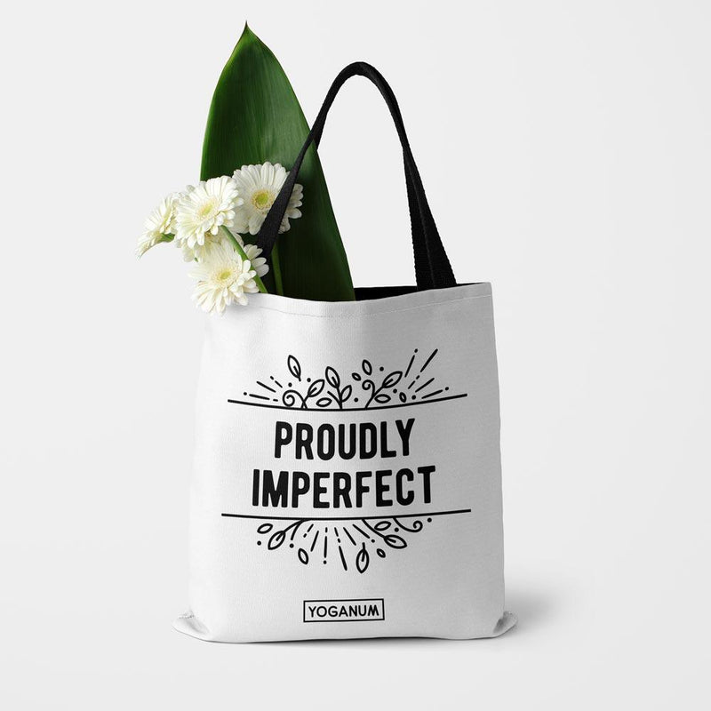 Proudly imperfect - Tote bag