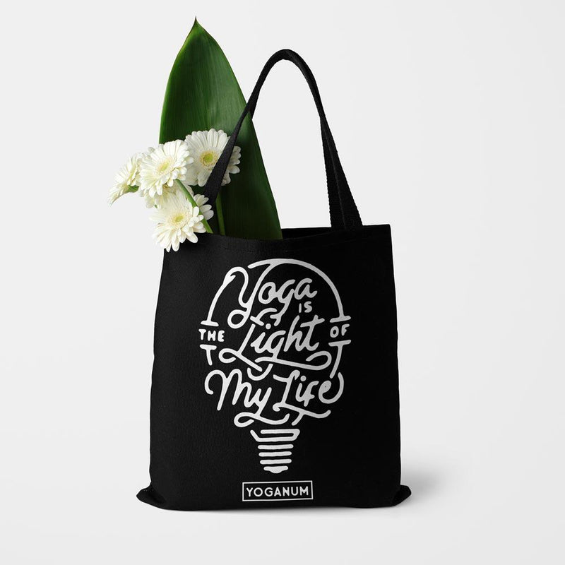 Yoga is the light - Tote bag